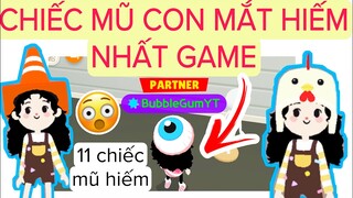 NHẬN MŨ CON MẮT HIẾM NHẤT GAME ! 11 CHIẾC MŨ HIẾM CỦA GUM !!