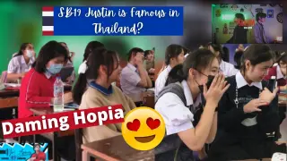 Senior High THAI STUDENTS SCREAM while watching SB19 STELL & JUSTIN - SHALLOW COVER SONG