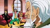 Luffy gets mad at Usopp because he doesn't want to know where the One Piece is.