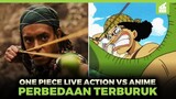 SANGAT DIBAWAH EKSPEKTASI?! 10 Perbedaan Terburuk Dari One Piece Live Action Vs Anime