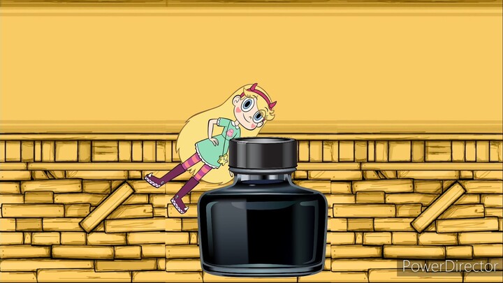 star butterfly drown with bendy video