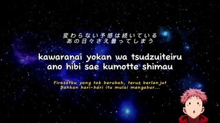 L'Arc-en-Ciel - Blurry Eyes (DNA 2 Opening) Lyrics Sub Indonesia