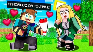 ESTOU NAMORANDO a TSUNADE no MINECRAFT!