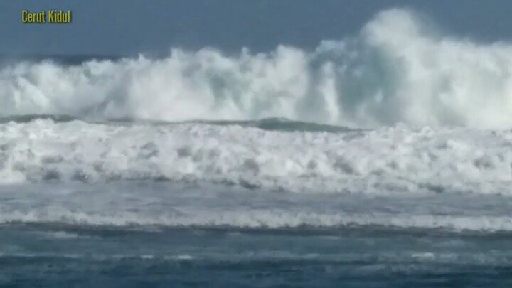 Begini status GELOMBANG pantai selatan 24 july 2019