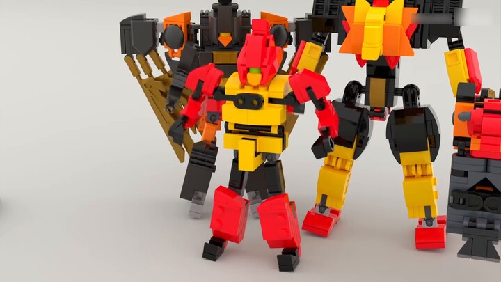 Combine! The building block version of Transformers takes to the sky