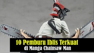 10 Pemburu Iblis Terkuat di Manga Chainsaw Man hingga Saat Ini