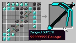 Minecraft Tapi Ada Cangkul SUPER!! Bisa Merubah Block Menjadi DIAMOND!!