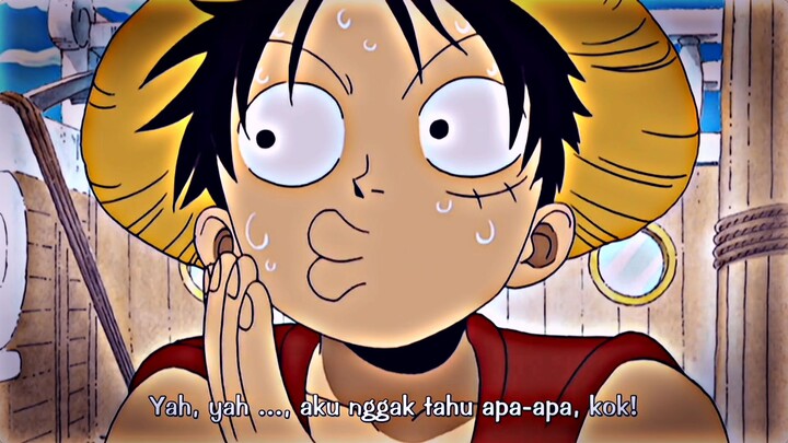 Luffy Tidak pandai berbohong 🤣