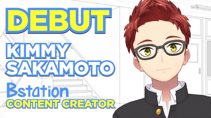 DEBUT KIMMY SAKAMOTO - BSTATION CONTENT CREATOR