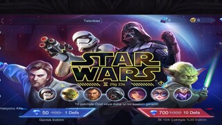 STAR WARS ETKİNLİĞİ YİNE BÜTÜN PARAYI GÖMDÜK  - KİMMY AND ARGUS STAR WARS NEW EVENT |Mobile Legends