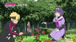 Sarada cemburu dengan Sumire yang dekat dengan Boruto dalam menjalankan misi bersama "Episode 99