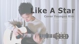 Champion Guitar Fingerstyle Little Star "Like A Star" Kim Young So/Kim Yong Soo Cover-Guitar Fingers