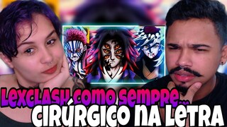 REACT ME TORNEI UM LUA 😈🌙 (Demon Slayer) | 8 LUAS SUPERIORES 1 RAP | LexClash