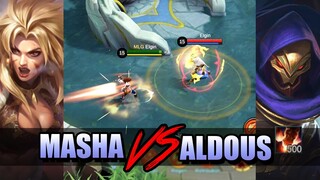 MASHA VS ALDOUS 500 STACKS - HP BARS VERSUS STACKS