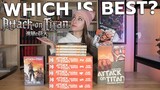 I Bought Every Attack on Titan Manga Edition - Which One's Best?