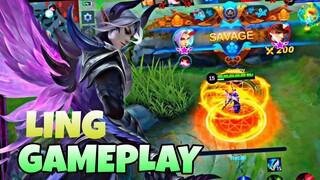 GIZIBOY LING NIGHT SHADE SAVAGE GAMEPLAY EPIC SKIN GIVEAWAY