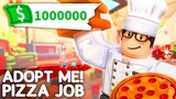 How To Work A PIZZA Job In Adopt Me And Get BUCKS FAST! Roblox Adopt Me Update