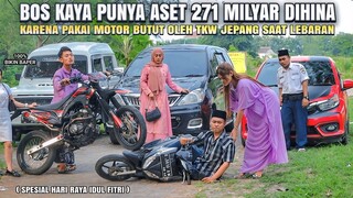 BOS KAYA PUNYA ASET 271 MILYAR DIHINA CEWEK TKW JEPANG SAAT LEBARAN - 100% BIKIN BAPER