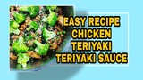 TERIYAKI  CHICKEN | TERIYAKI SAUCE Lhynn Cuisine