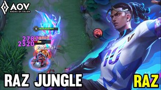 AOV : RAZ GAMEPLAY | RAZ JUNGLE - ARENA OF VALOR LIÊNQUÂNMOBILE ROV COT