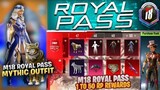 M18 Royal Pass 1 To 50 RP Rewards | 2 Mythic Outfits | New Arctic Wolf Companion | PUBG Mobile