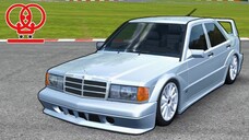 Review Mercedes Benz 190E 2.5-16 Evolution ll Real racing 3