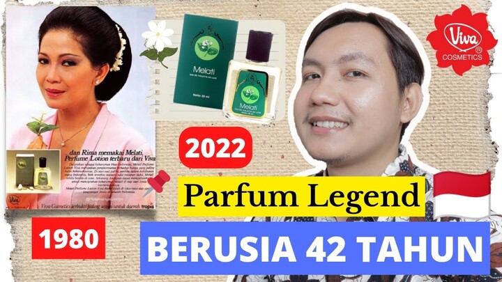 Review Parfum Melati EAU DE TOILLETE DE LUXE  dari VIVA COSMETIC (usianya sudah 42 Tahun)
