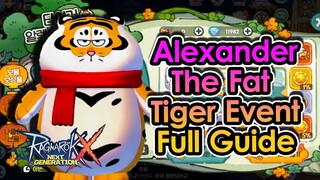 [ROX] NO Top-Up Needed! Alexander the Fat Tiger Event Breakdown | King Spade