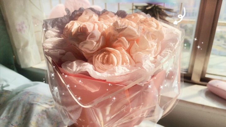 Romantic Rose Packaging Tutorial——And Handmade Roses