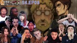 THIS WAS HARD ! ATTACK ON TITAN FINAL SEASON 4 EPISODE 08 BEST REACTION COMPILATION