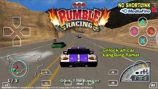 Rumble Racing PS2 Game Link - Damon Gamer King YT