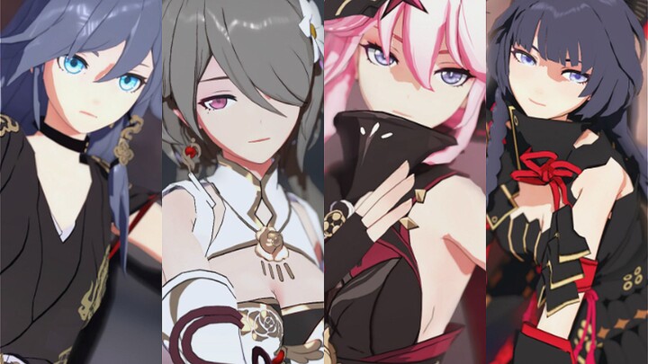 [Honkai Impact3/MMD] คืนนี้มาเต้นกันเถอะ｢PASSION｣◇Xuanyi Sushang·Huanxi Sha·Yinyin Chongxia·Shadow D