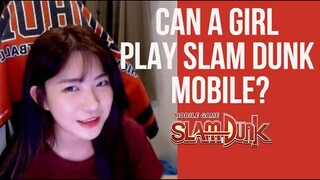 SLAM DUNK MOBILE - A GIRL DOMINATING THE GAME USING ADVANCED SAKURAGI!