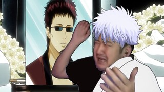 Gintoki sangat kesakitan setelah kematian MADAO yang berulang kali