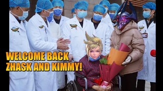 ZHASK AND KIMMY ARE BACK FROM THE MLBB HOSPITAL 😄