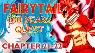 Fairy Tail 100 Years Quest Full Chapter 21-22 Final Fight! Natsu vs Water God Dragon !