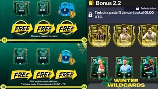 UPDATE BRUTAL BANYAK HADIAH GRATIS HARI INI! UPDATE PEMAIN BARU WINTER WILDCARDS FC MOBILE YUAHPLAY!