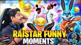 Raistar Funny Moments With Voice Nonstop Gali😂Part 12 || Gyan Gaming Funny Reaction - Free Fire