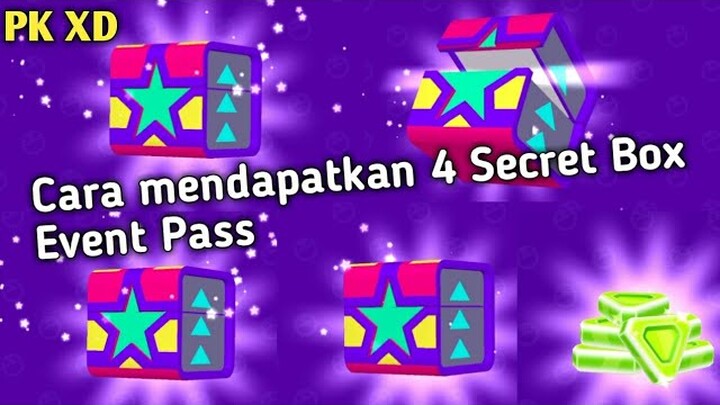 Cara mendapatkan 4 Secret Box Event Pass gratis di PK XD Anniversary