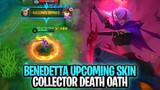 Benedetta Upcoming Collector Skin Death Oath Gameplay | Mobile Legends: Bang Bang