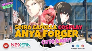 SEIRA CAPELLA COSPLAY ANYA FORGER SPY X FAMILY! KESAYANGAN WIBU | BEAUTY AND THE BEST #2