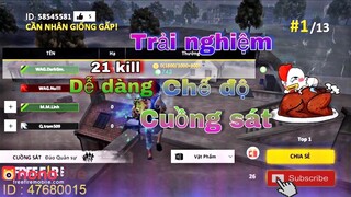 [WAG Dark Free Fire] Trải Nghiệm Chế Độ Cuồng Sát l Giết Người Chóng Mặt