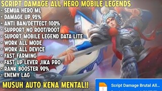 Script Damage Mobile Legends + Attack Speed No Password Patch Terbaru | Mobile Legends