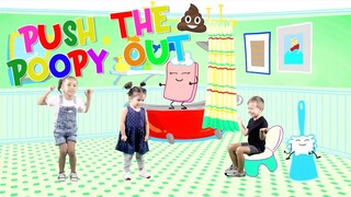 Potty Training Song & Dance | Bet you can’t get it out of your head! | Push The Poopy Out | Tips