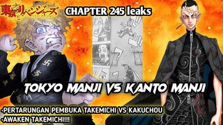 Tokyo Revengers Chapter 245 leaks - TAKEMICHI VS KAKUCHOU Battle Pertama Tokyo Manji vs Kanto Manji