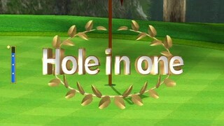 ฉันได้หลุมแรกในหนึ่งเดียวใน WII SPORTS GOLF