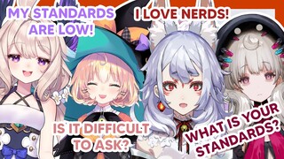 Nina, Enna, Millie, and Reimu standards for a boyfriend 【NIJISANJI EN】