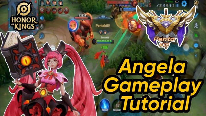 Honor of Kings x Angela Gameplay (New Games)