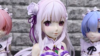 [รางวัล Ichiban] Emilia 1/3 bust bust Bandai ยังคงติดตามการผ่าตัดตาต่อไป ~ หูเอลฟ์ของ Emilia คุณขี้เ