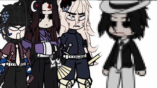 The big bad wolf versus the 3 lil p1gs ( Hashira upper moons 💕demon muzan }